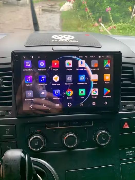 Магнітола  VW Volkswagen Transporter Multivan T5 Toureg CarPlay