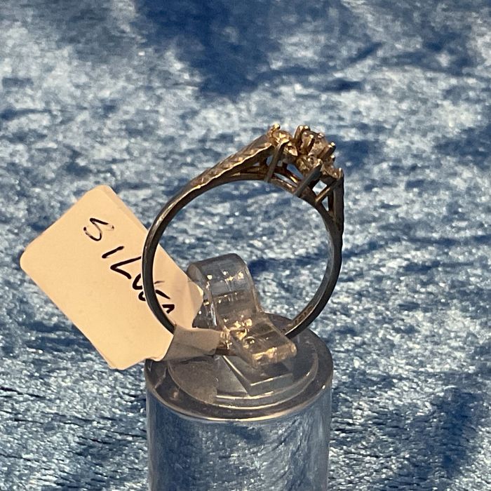 Anel prata white stone T,16,5 mm anúncios abaixo