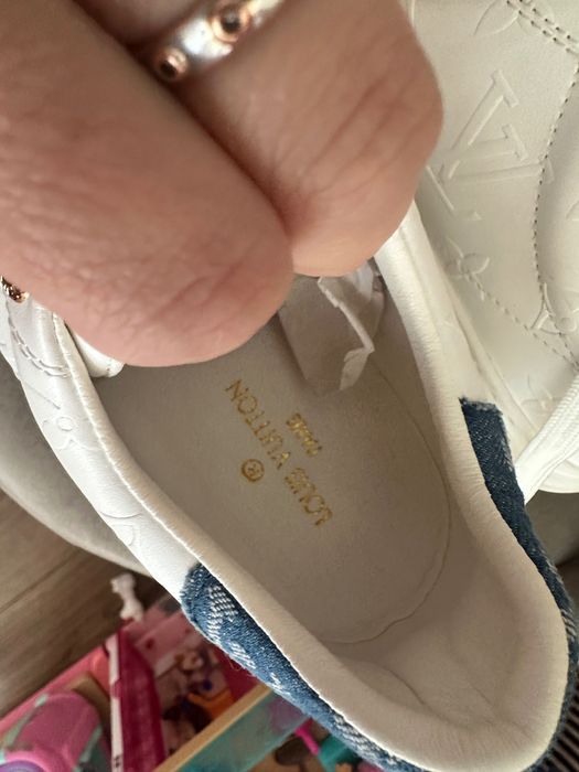 Buty sneakersy Louis Vuitton mokasyny damskie