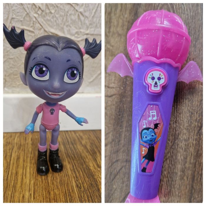 Zestaw Wampirina laleczka i mikrofon