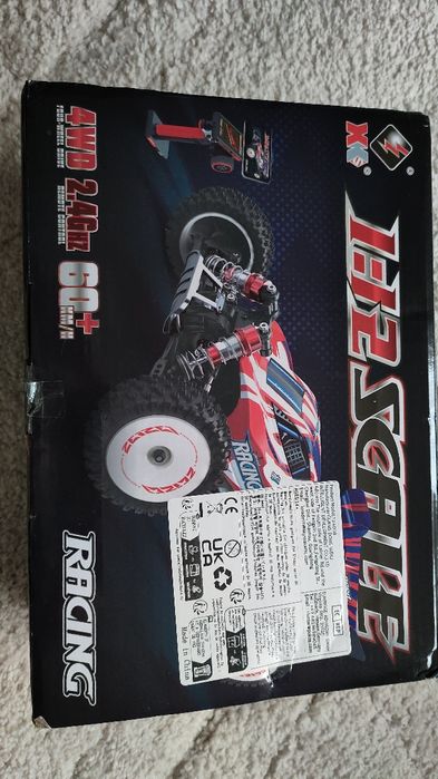 Wltoys 124008, 4WD, 3S, bezszczotkowy, 2000 mAh, silnik RC 60km/h