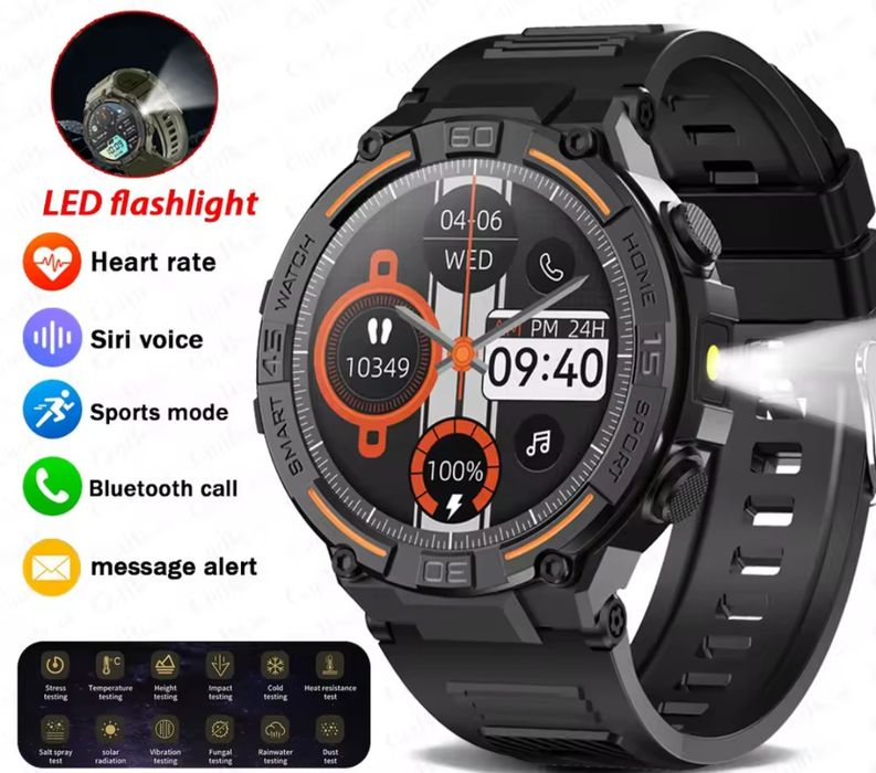 Smartwatch design Militar - Novo