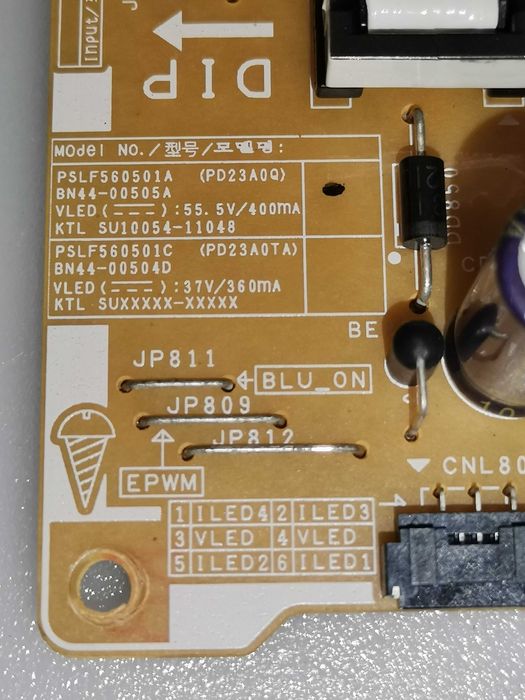 Samsung PD23AOQ BN44- 0 0 5 0 5 A Power Supply64550624181891123