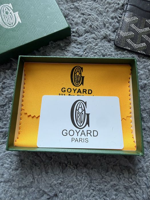 Goyard Saint-Sulpice Card Holder Portfel Etui na Karty + Pudełko