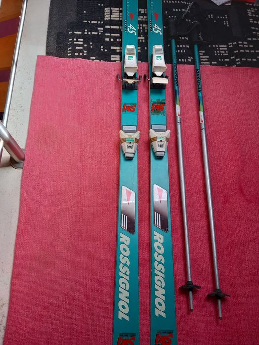 Ski Rossignol 9000 racing finish