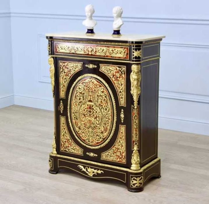 Антикварний комод Буль, 19 століття, Франція.
