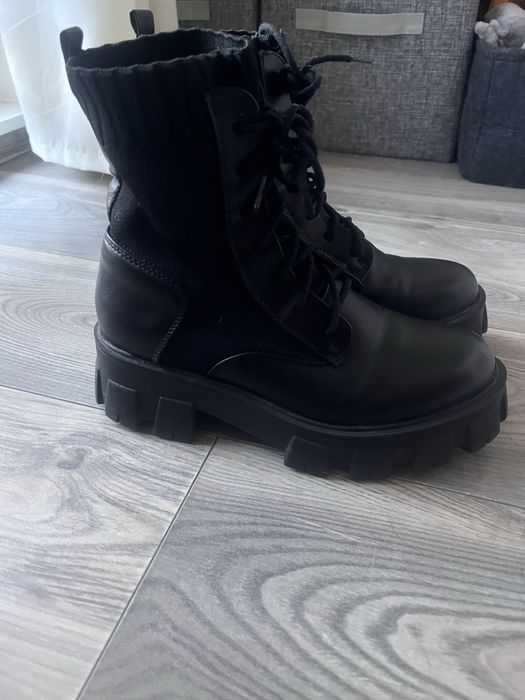 Botki damskie roz 37