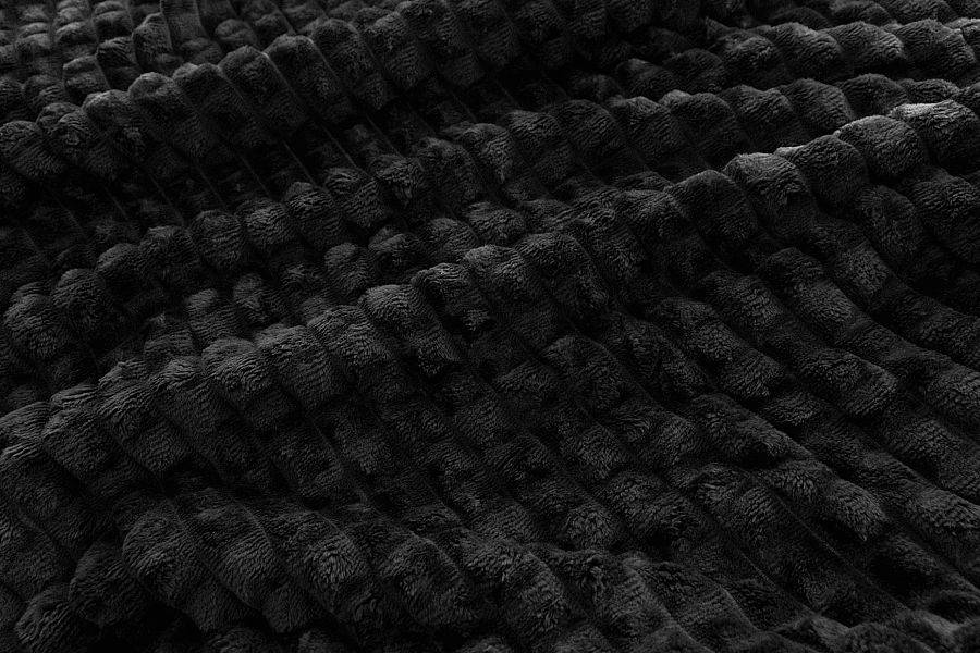 Koc 160x200 Mikrofibra Tłoczona Puszysty Pled na Łóżko Larysa 07