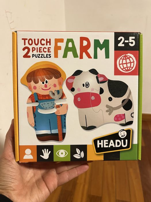 Headu Puzzle Sensorial Duas Peças Quinta