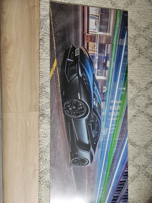 Plakat na ścianę w antyramie