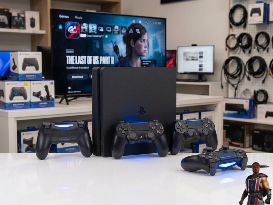 PS4 Slim памʼять 1ТБ. Установлена сама Топ підписка Premium Deluxe на 12 місяців