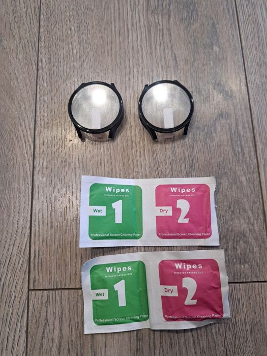 Etui ochronne na smartwatch czarne 2 szt.