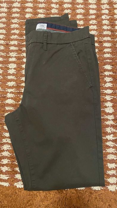 Calças Verde Chino Slim Fit | Tiffosi
