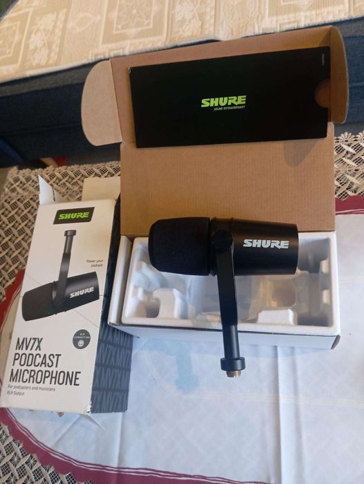 Mikrofon XLR Shure MV7X