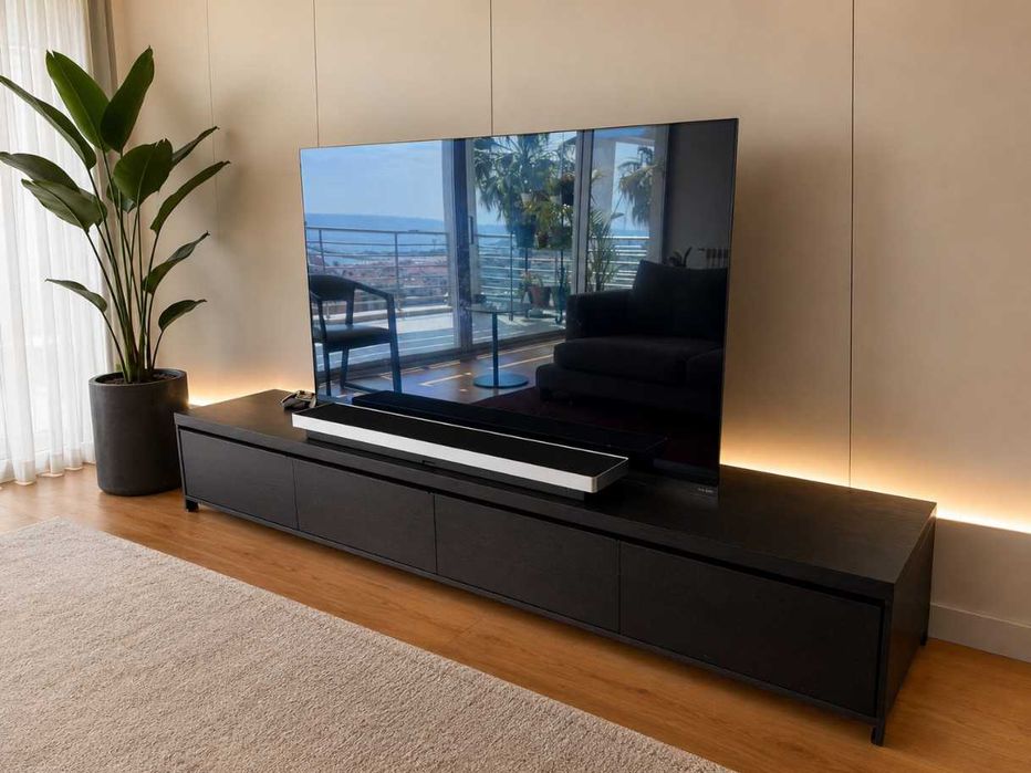 Móvel TV Camerich Max 239cm | Grey Oak | Design Premium - 75% off