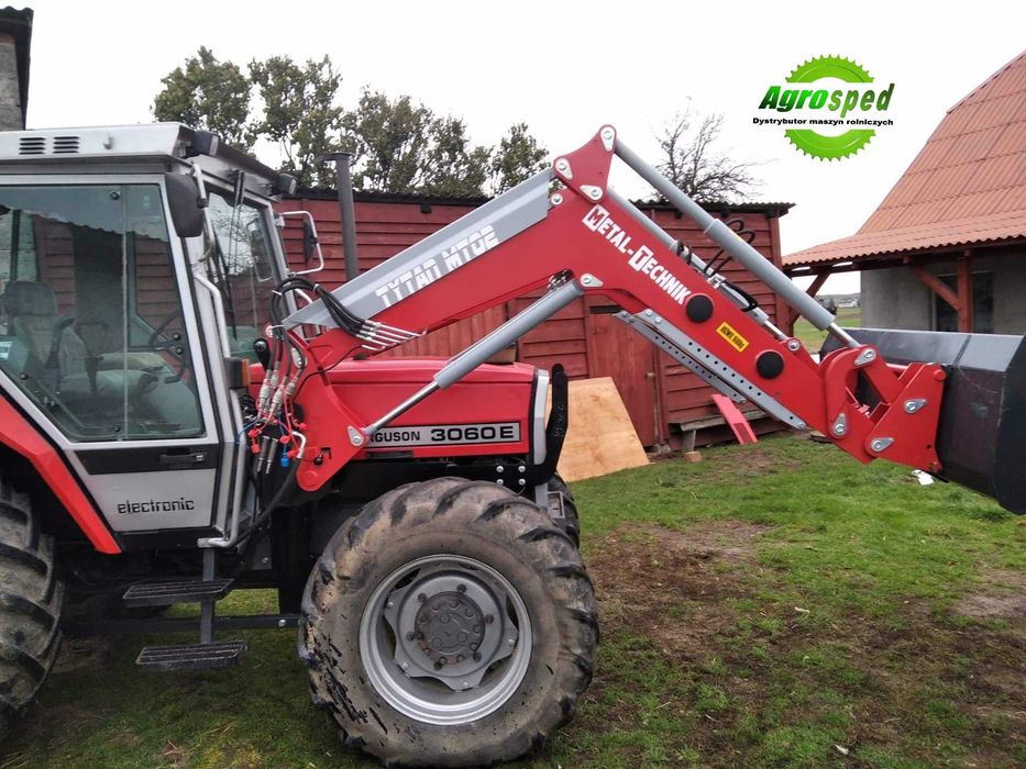 Tur Ładowacz Metal Technik , Zetor, Ursus MTZ, Case MONTAŻ, Transport
