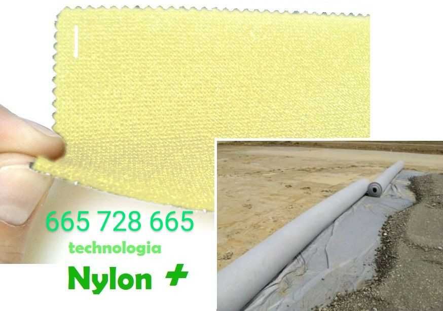 GEOWŁÓKNINA - MOCNA 250g z Nylonem - pod grys, żwir, kliniec, na drogi