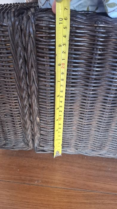 Cama em verga castanha