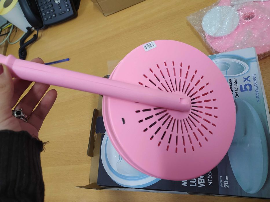 Espelho com luz LED e Ventoinha64398427862274121