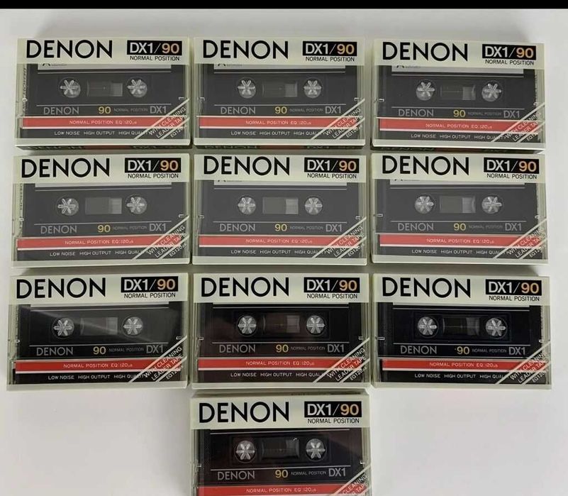 кассеты denon аудиокассеты