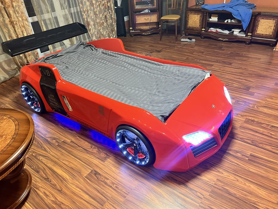 Кровать - машинка ліжко дитяче