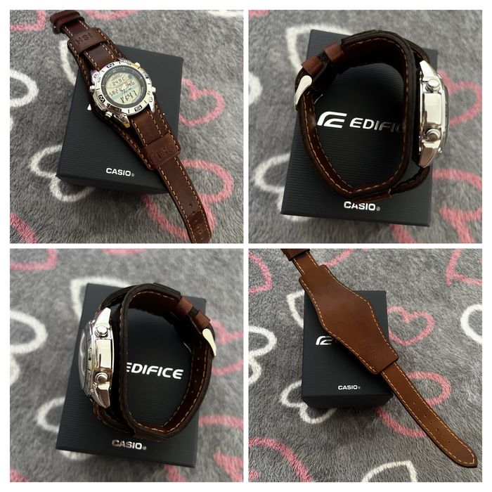 Годинник casio amw 702 fishing gear,для риболовлі, stainless steel