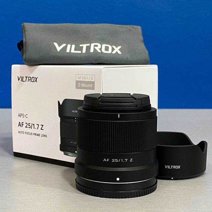 Viltrox AF 25mm f/1.7 STM ASPH ED (Nikon Z)- NOVA - 3 ANOS DE GARANTIA