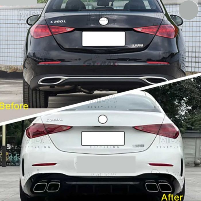 Обвес Mercedes-Benz W206 в стиле W206 C63 AMG без заднего бампера