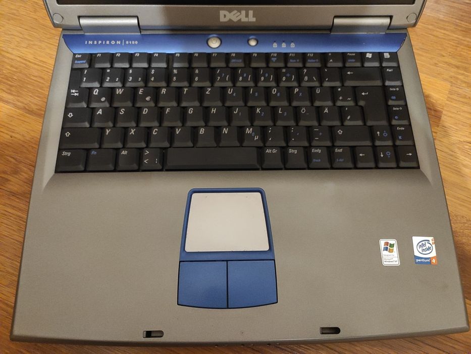 Dell, PP08L, notebook, ноутбук, компьютер, ретро, винтаж