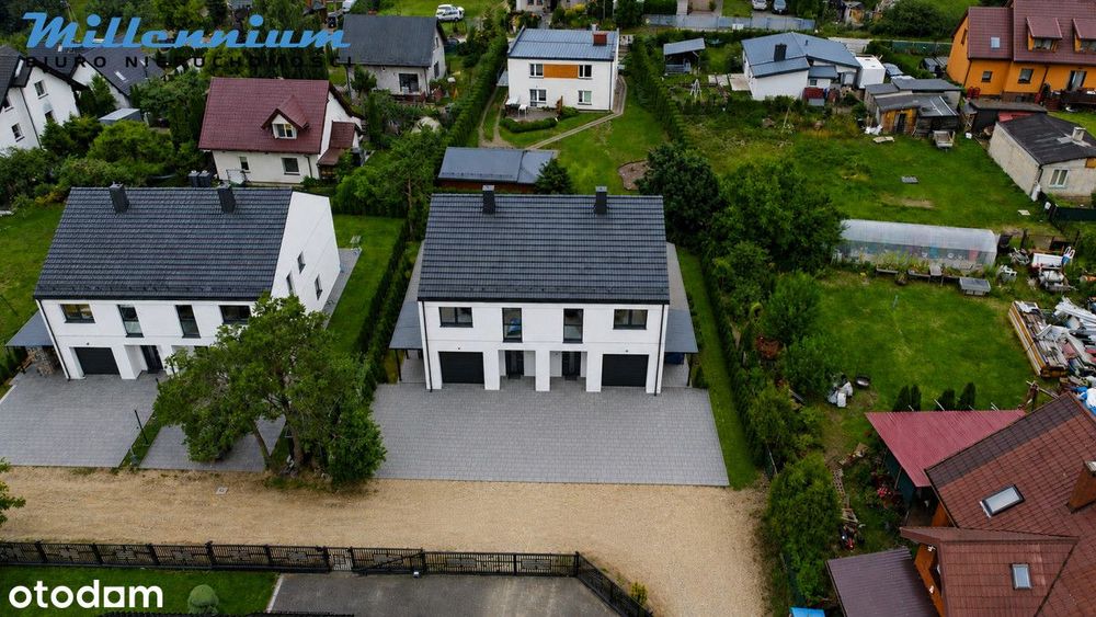 Nowoczesny dom z ogrodem i garażem | Gościcino