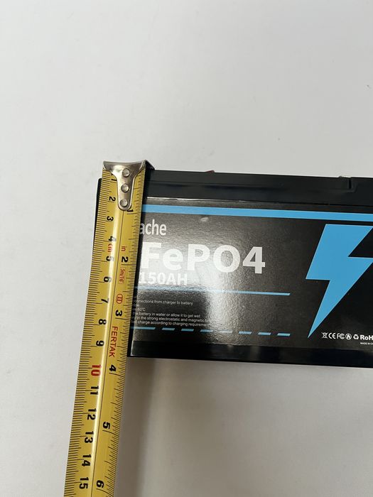 Akumulator LiFePO4 12V 150Ah USB + gniazdo 12V z ładowarką