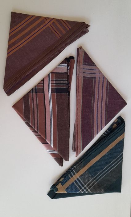 Męskie chusteczki do nosa