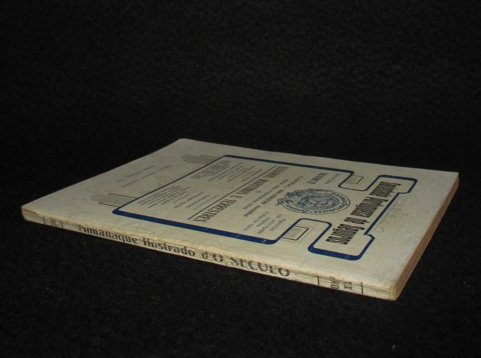 Livro Almanaque Ilustrado do Jornal O Século 1915 Raro
