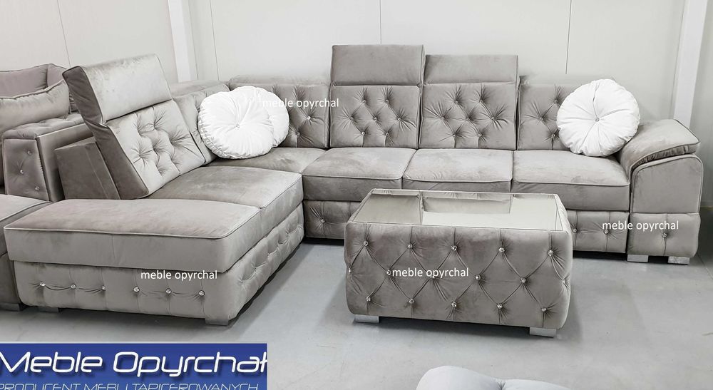 PRODUCENT!!  narożnik glamour kryształki zagłowki NR.404