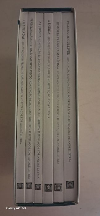 Tres colecoes de livros como novas