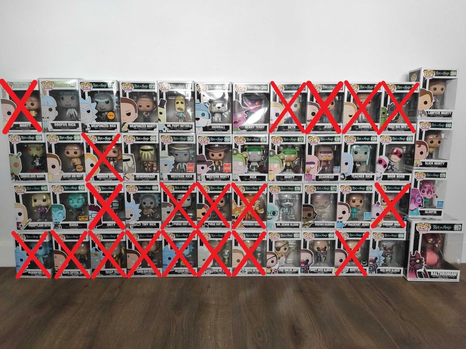 Figurki Funko POP! Rick & Morty