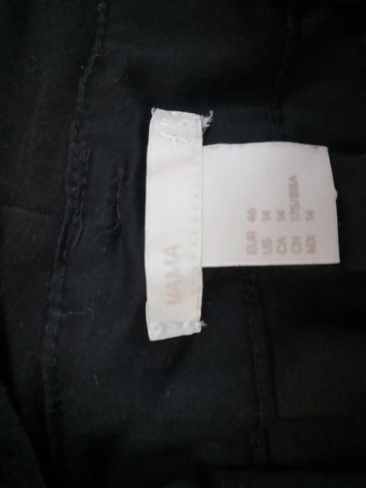 Spodnie ciążowe  czarne