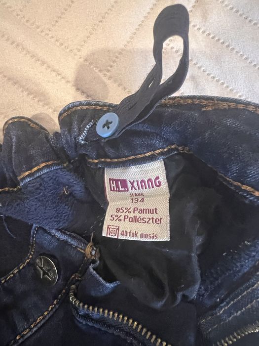 Теплі джинси на дівчину 134