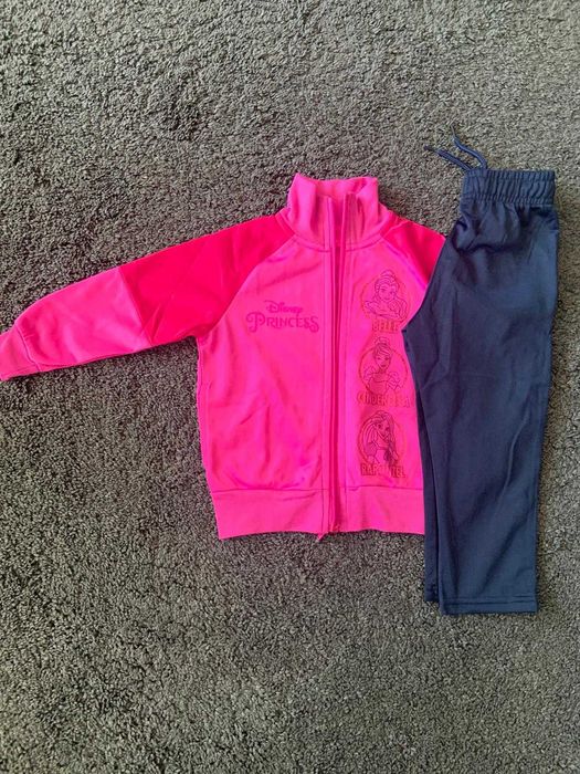 Fato Treino menina (c/ casaco), Princesas Disney