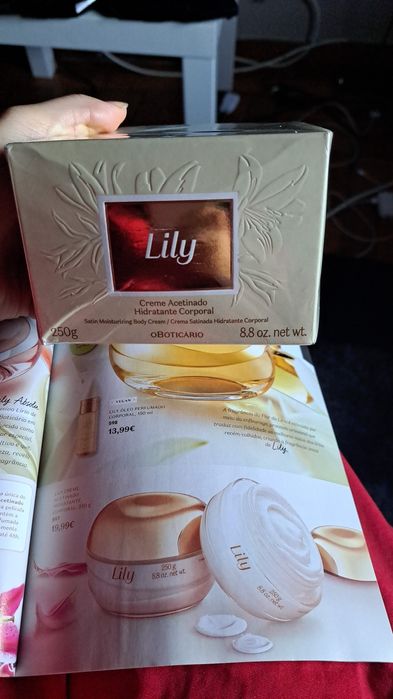 Creme lily da oboticario