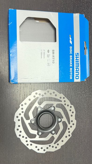 Disco de travão bicicleta  SHIMANO 160 mm Center lock SM-RT10
