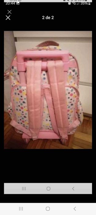 Mochila com trolley