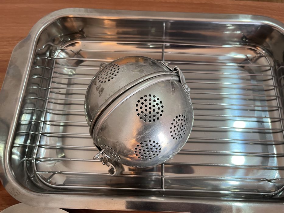 Conjunto 9 objetos em aço