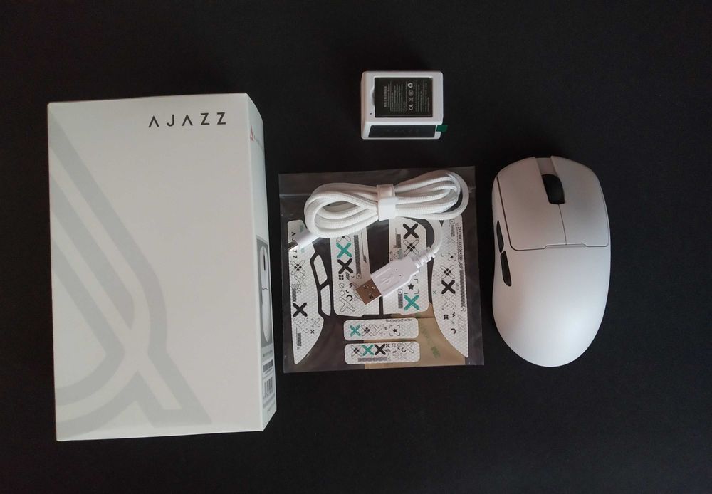 Ajazz AJ159 V2 MC бездротоова ігрова мишка з хот свап аккумулятором