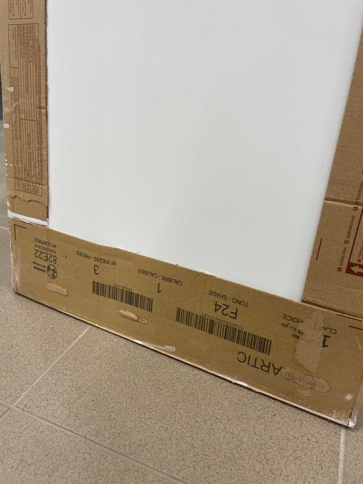 Płytki gresowe Porcelanosa Artic mat - białe duże 60x60, 45x120