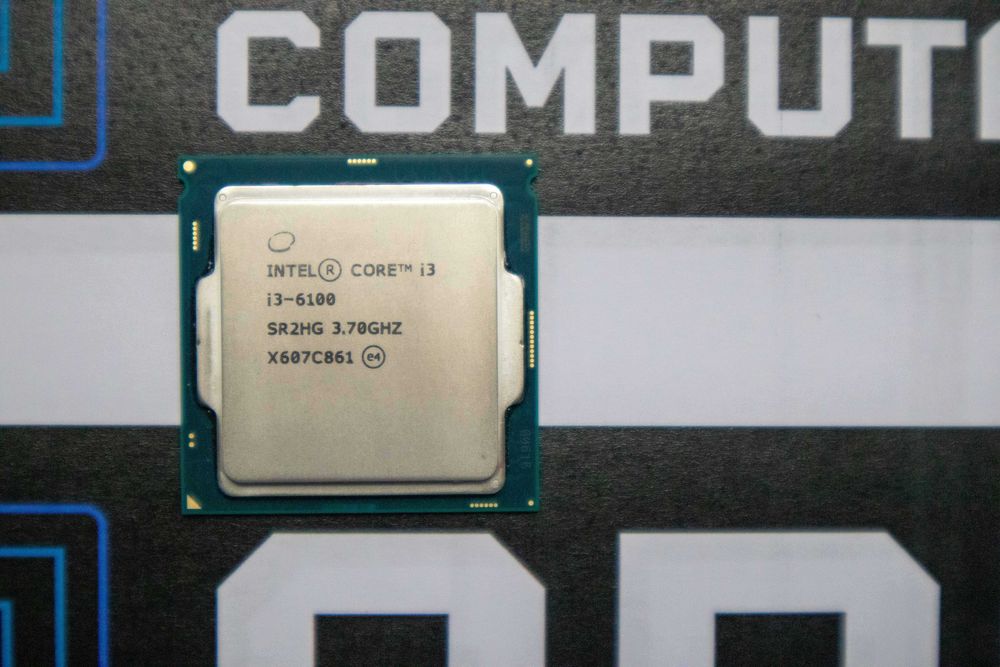 i3 6100 CPU intel