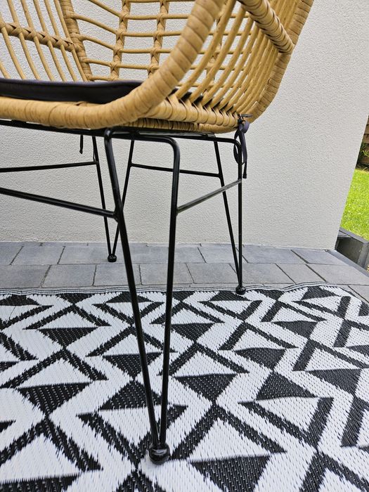 HOMLA Jardin - Dwa krzesła ogrodowe, taras, balkon, salon