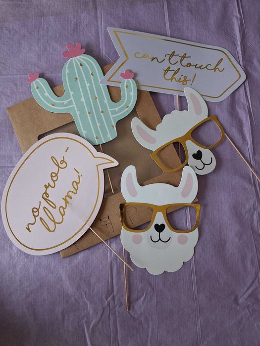 KIT Aniversário "Lamas e Catos"