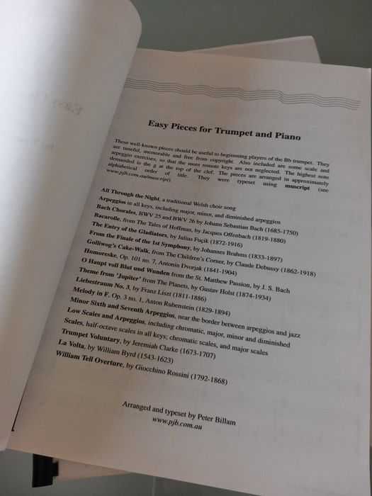 Partituras para piano