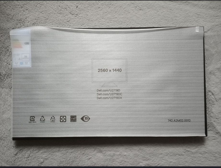 Dell U2719D monitor.